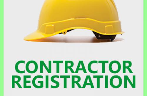Contractor Registration