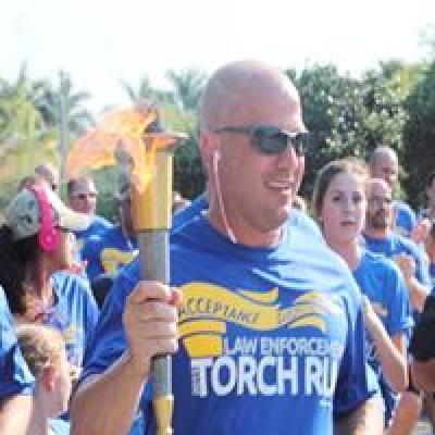 Photo of the law enforcement torch run